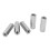 5 Pcs M10x1.5 L55mm 304 SS Hex Coupling Nuts Silver 5