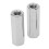 5 Pcs M10x1.5 L55mm 304 SS Hex Coupling Nuts Silver 11