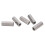 5Pcs M12 x 1.75 Hex Coupling Nut Silver 304 Stainless Steel 1
