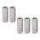 5Pcs M12 x 1.75 Hex Coupling Nut Silver 304 Stainless Steel 4