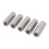 5Pcs M12 x 1.75 Hex Coupling Nut Silver 304 Stainless Steel 16