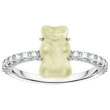 Thomas Sabo - TR2459-052-14-58 - Ring - 925er Silber - Damen - Goldbär weiß - Weite 58
