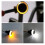 2 Stück LED-Blinker 3W 12V Weiß Gelb 4