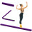 Homcom HOMCOM 2.4m Balance Beam Trainer Fold Performance Gymnastics, Purple 9