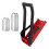 Heavy Duty Wall Mounted Can Crusher for Recycling - Red 16