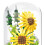 Sonnenblumen-Pflanzenblöcke Mini-DIY-Set mit Deckel 7