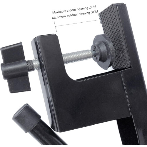 table tennis net and post set, foldable, PingPong net clip, adjustable screw clamps, posts, table tennis accessories Ref: 1786 1