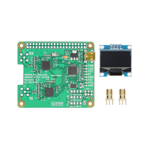 MMDVM Duplex Hotspot Board VHF OLED Display 66x56x6mm 2