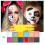 12 Farben 3,4oz Kosmetik-Palette 15,5x5,5x2cm 8