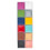 12 Farben 3,4oz Kosmetik-Palette 15,5x5,5x2cm 9