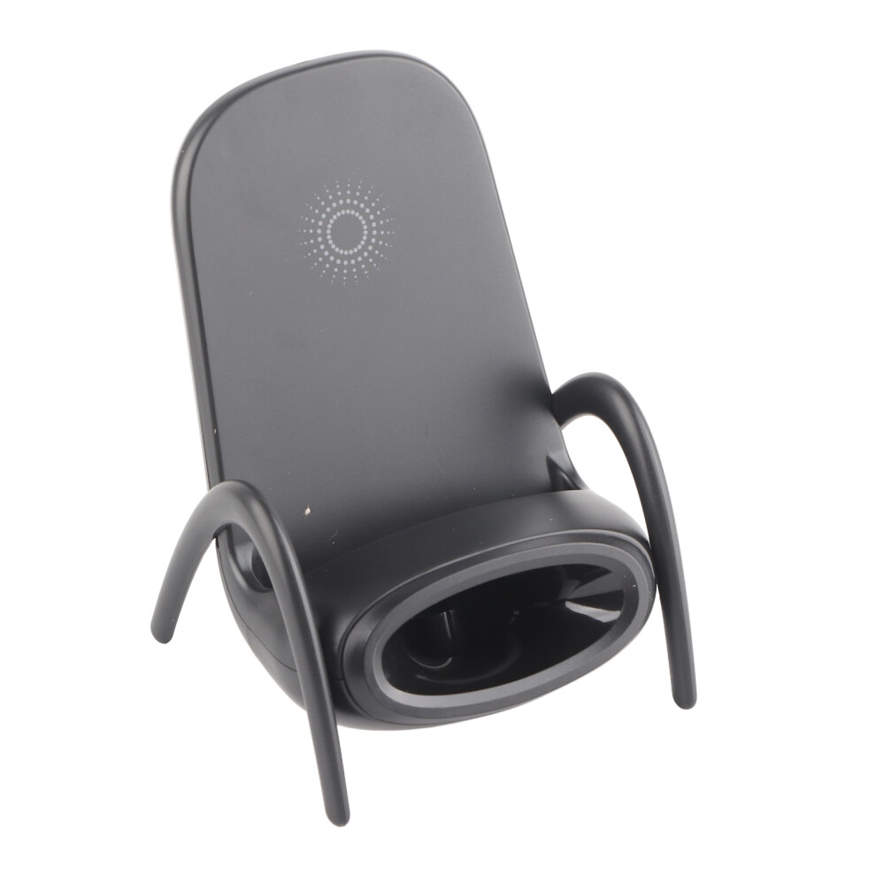 Armchair 15W Wireless Charger Fast Charging Black-image-OPC-PJ677JR-NEW