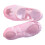 Kinder Kronenmuster Ballettschuhe Rosa 32 Satin 14