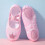 Kinder Kronenmuster Ballettschuhe Rosa 32 Satin 3
