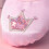 Kinder Kronenmuster Ballettschuhe Rosa 32 Satin 1