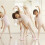 Kinder Kronenmuster Ballettschuhe Rosa 32 Satin 5