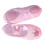 Kinder Kronenmuster Ballettschuhe Rosa 32 Satin 13