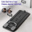 Foldable Pilates Reformer Set, Multifunctional Ab Board, 6in1 with Bands Black 2