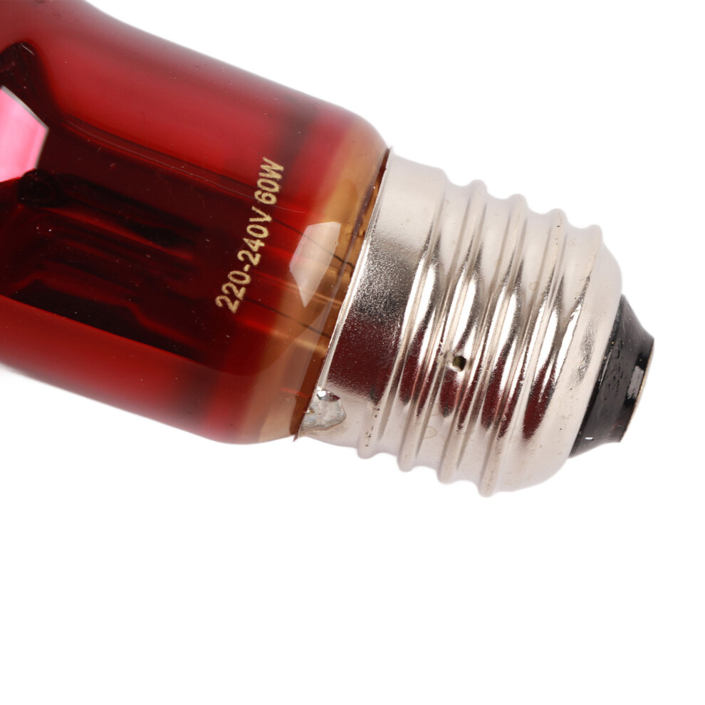 60W RS Infrared Red Reptile Heat Lamp for Reptiles