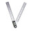 Digitaler Winkelmesser Protractor 28x200mm schwarz ABS 12