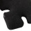 Ultra Soft Black Teddy Wool Puzzle Throw Pillow 650g 12