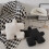 Ultra Soft Black Teddy Wool Puzzle Throw Pillow 650g 5