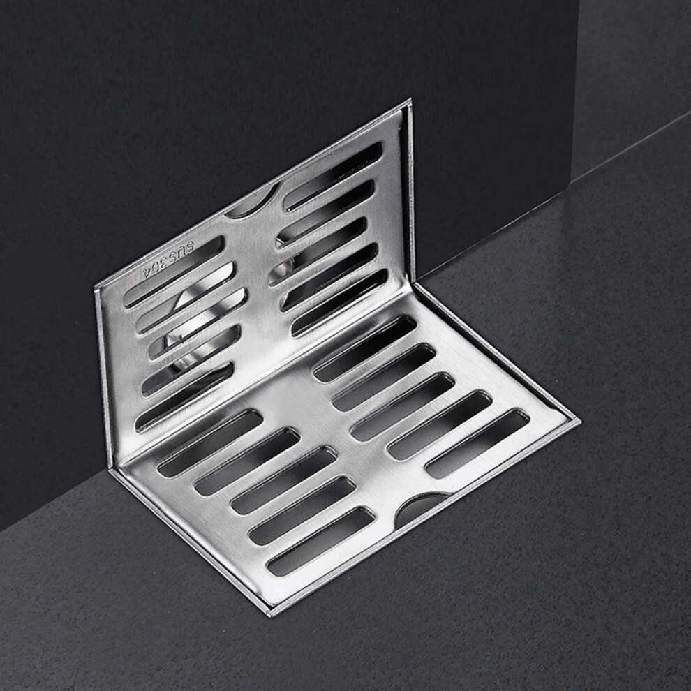 Side Drain 304 Stainless Steel L Shape Floor Drain 50Mm 4621329172276