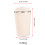 Insulated Coffee Mug 380ml White 304 Stainless Steel 10