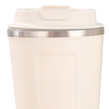 Insulated Coffee Mug 380ml White 304 Stainless Steel