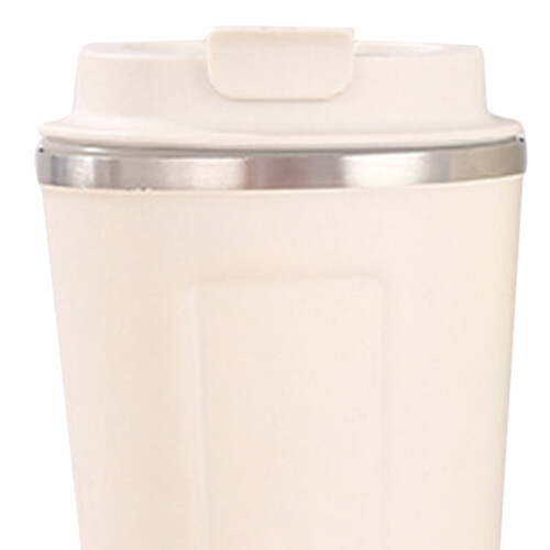 Insulated Coffee Mug 380ml White 304 Stainless Steel