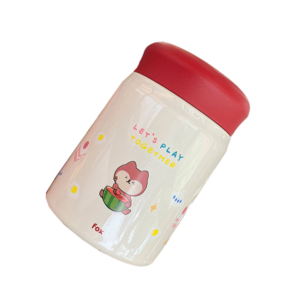 320ml Stainless Steel Insulated Food Jar with Lid Fox-image-OPC-PJ67BPM-NEW