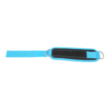 Blaues D-Ring Fitness-Knöchelband - verstellbar, 79 g