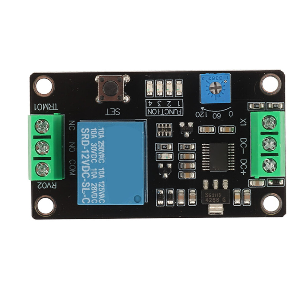 Dc12v Time Delay Relay Module Industrial Control 10A 9301329174092