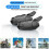 2Pcs Bluetooth Intercom Motorcycle Full Helmet Headset for 2 Rider 14