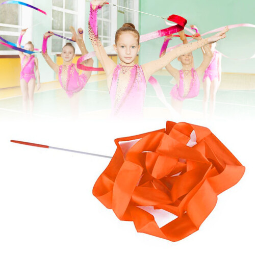 4m/13.12ft Orange Dance Ribbon Gymnastics Streamer
