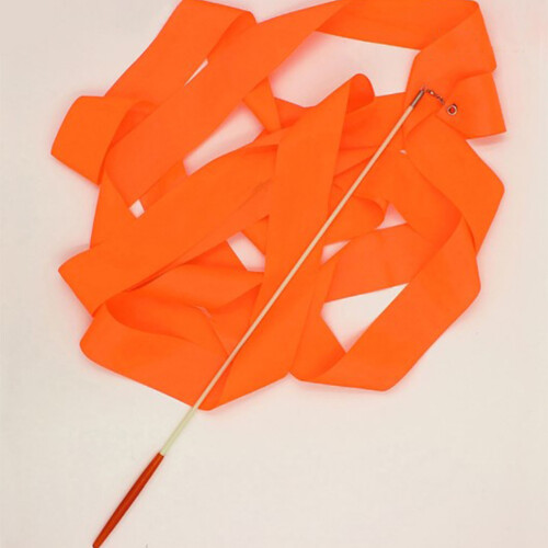 4m/13.12ft Orange Dance Ribbon Gymnastics Streamer 2