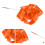 4m/13.12ft Orange Dance Ribbon Gymnastics Streamer 9