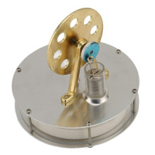 Stirlingmotor-Modell - silberfarbene Zinklegierung,95%