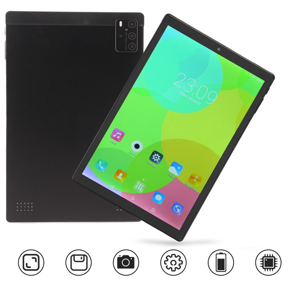 Tablet 10.1" Ips 2560X1600 6Gb Ram 128Gb Rom Black 8761329186210