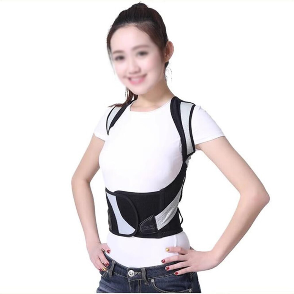 Protect the Waist, Humpback, Correct Sitting Posture for Men and Women, Spine Corrector Device, Humpback Artifact (Color : D, Size : Small) d S