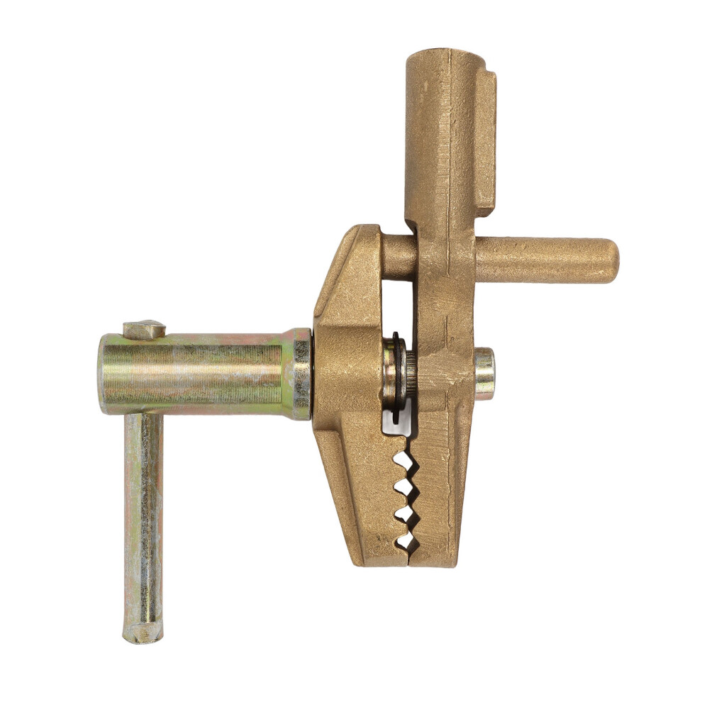 800A Brass Grounding Welding Clamp 35Mm With Rubber Sleeve 7621329187611
