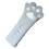 Grey Plush Cat Claws Soft Seatbelt Covers for Women 4