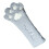 Grey Plush Cat Claws Soft Seatbelt Covers for Women 10