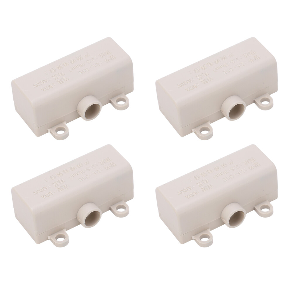 4Pcs Zk 516 Splitter Connector 80A 1000V 40X30x20mm 8781329189806