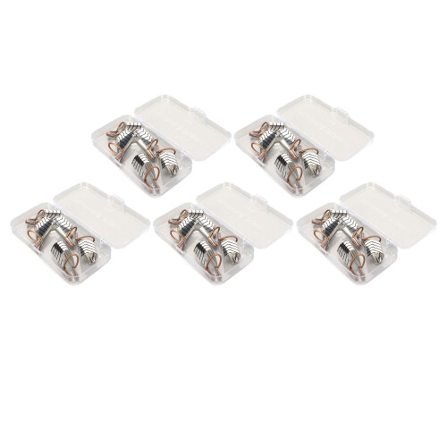 25pcs Reusable Aluminum Nail Extension Forms for UV Gel 1