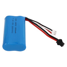 7,4 V 1500 mAh LiPo 18650 7 3,8 2 cm für 822 Akku