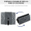 3-Door Foldable Microphone Isolation Screen 450x300mm 4