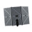 3-Door Foldable Microphone Isolation Screen 450x300mm 16