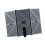 3-Door Foldable Microphone Isolation Screen 450x300mm 15