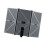 3-Door Foldable Microphone Isolation Screen 450x300mm 14