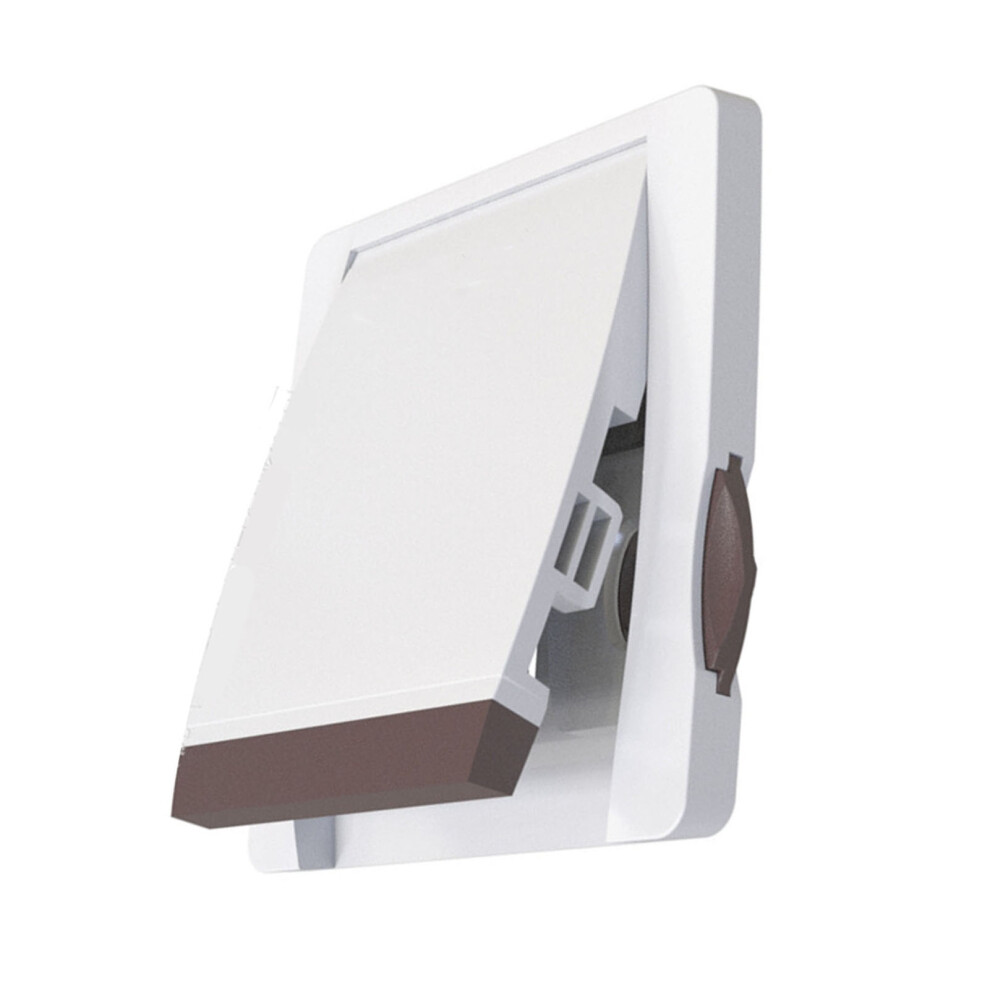 Punch-Free Sliding Glass Door Child Safety Lock Brown
